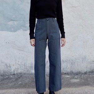 Esby Apparel Finch Pants in Railroad Stripe
